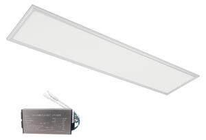 LED ПАНЕЛ 48W 4000K 295X1195MM БЯЛА РАМКА+АВ