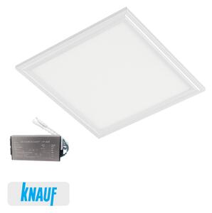 LED ПАНЕЛ ЗА ГК 48W 6400K 595X595MM БЯЛА РАМКА+АВ