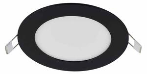 V КРЪГЪЛ LED ПАНЕЛ ЗА ВГРАЖДАНЕ ЧЕРЕН 4000K 6W