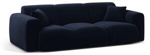 Тъмносин кадифен диван 235 cm Molino – Micadoni