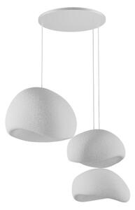 Brilagi - Полилей на кабел WABI SABI, 3x E27/40W/230V, Ø 76 см, бял
