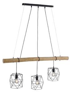 Leuchten Direkt 15503-18 - Пендел EDGAR 3xE27/60W/230V