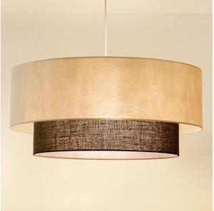 Brilagi - LED полилей на кабел BOHO STYLE 3xE27/15W/230V диаметър 60 cm кремав/кафяв