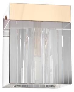 Open Design OR86188 - Точково осветително тяло CUBO 1xG9/8W/230V прозрачно/розово злато