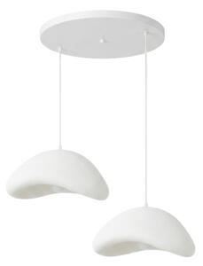 Brilagi - Полилей на кабел WABI SABI 2xE27/40W/230V Ø 74 cm бял