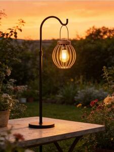 Sinsay - Висящ соларен LED фенер - пастелнорозово