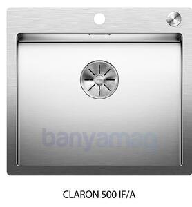 Blanco Claron Кухненска мивка от неръждаема стомана, единична, с автоматичен сифон