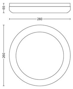 Philips 71884/28/P0 - LED Детскo Стенна лампа PRINCESS 4xLED/2,5W/230V