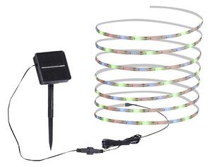 JUST LIGHT. 19971-18 - LED RGB соларна лента TEANIA LED//3,7V 5 m 1200 mAh IP44