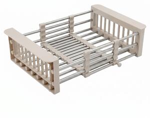 Телескопичен сушилник за мивка REA P14487B Beige