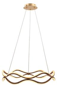 LED полилей на кабел VAVE LED/28W/230V розово злато