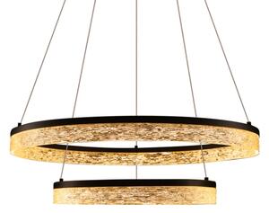 LED полилей на кабел FROZI LED/38W/230V, диаметър 60 см, черен