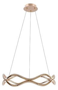 LED полилей на кабел VAVE LED/28W/230V розово злато