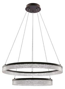 LED полилей на кабел FROZI LED/38W/230V, диаметър 60 см, черен