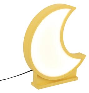 LED детска настолна лампа MOON LED/12W/230V жълта