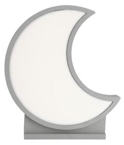 LED детска настолна лампа MOON LED/12W/230V сива