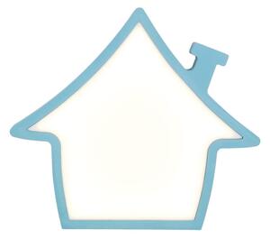 LED детска настолна лампа HOUSE LED/10W/230V синя