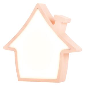 LED детска настолна лампа HOUSE LED/10W/230V розова