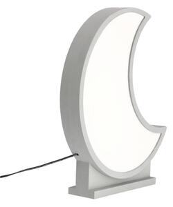 LED детска настолна лампа MOON LED/12W/230V сива