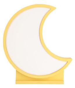 LED детска настолна лампа MOON LED/12W/230V жълта