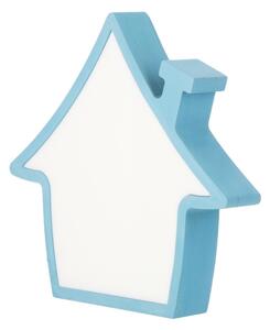 LED детска настолна лампа HOUSE LED/10W/230V синя