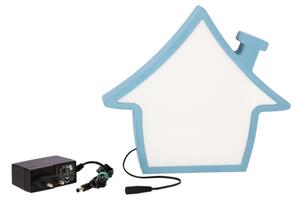 LED детска настолна лампа HOUSE LED/10W/230V синя