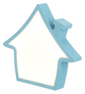 LED детска настолна лампа HOUSE LED/10W/230V синя
