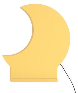 LED детска настолна лампа MOON LED/12W/230V жълта