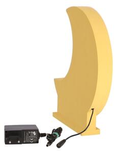 LED детска настолна лампа MOON LED/12W/230V жълта