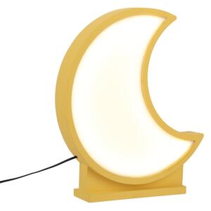 LED детска настолна лампа MOON LED/12W/230V жълта