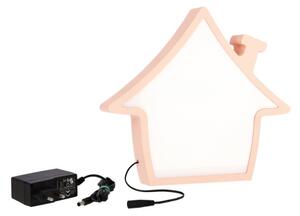 LED детска настолна лампа HOUSE LED/10W/230V розова