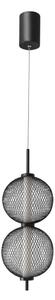 LED полилей на кабел PUMA LED/10W/230V, диам. 14 см, черен