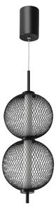 LED полилей на кабел PUMA LED/10W/230V, диам. 14 см, черен