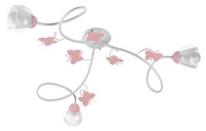 ONLI - Детски полилей за повърхностен монтаж BUTTERFLY 3xE14/6W/230V
