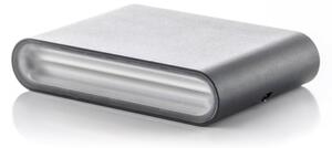 LED2 - LED Екстериорен аплик FLAT 2xLED/3W/230V IP65 черен