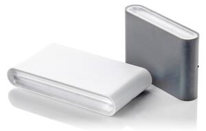 LED2 - LED Екстериорен аплик FLAT 2xLED/3W/230V IP65 черен