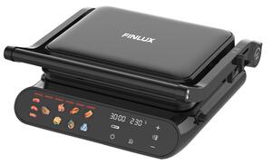 Грил преса Finlux DIGIMA, топлоизолирана дръжка, 2000W