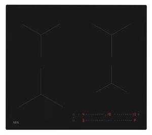 Индукционен плот за вграждане AEG TO64IA0AIT, 4 нагревателни зони, Hob2Hood, PowerBoost, OptiHeat, черен