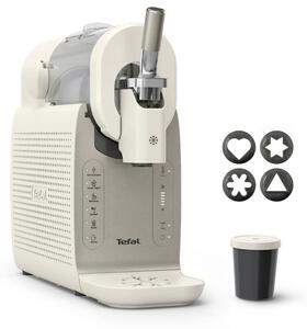 Машина за сладолед Tefal Freezi IG803AE0, 200W, 5 автоматични програми, капацитет 1.4 л, бежов