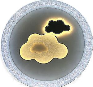 LED Плафон за Детска стая ОБЛАЧЕ ,Ф48, 70W, 3 CCT ►3000-4000-6000K