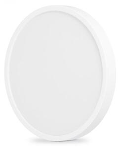 LED панел Videx VLE-DLRS-244, кръгъл, 24W, 240V, 2000lm, 4000K, бяла рамка, защита (IP20), бял