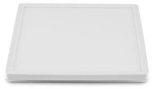 LED панел Videx VL-DL3S-244W, квадратен, 22W, 240V, 2400lm, 4000K, сива рамка, защита (IP20), сив