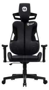 Геймърски стол Canyon Morphos ABCH01, до 150 kg, Class 4 газов амортисьор, регулируема облегалка, лумбална опора, черен