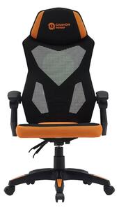 Геймърски стол Canyon Wave MCH02, до 120 kg, Class 3 газов амортисьор, Multiblock механизъм, черен