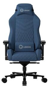 Геймърски стол Lorgar Ace 422, до 150 kg, газов амортисьор клас 4, алуминиева база, син