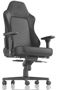 Геймърски стол noblechairs HERO (NBL-HRO-PU-BLA), изкуствена кожа, до 150кг макс. тегло, черен