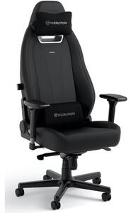 Геймърски стол noblechairs Legend Black Edition (NBL-LGD-GER-BED), до 150kg, PU синтетична кожа, стоманена база, лумбална опора, черен