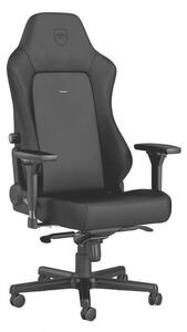 Геймърски стол noblechairs HERO Black Edition, хибридна еко кожа, алуминиева база, 4D подлакътници, до 150 кг, черен