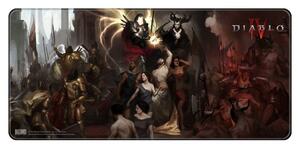 Подложка за мишка Blizzard Diablo IV - Inarius and Lilith XL (FBLMPD4INALIL21XL), гейминг, разноцветна, 900 x 400 x 3 mm