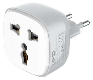 Смарт контакт LDNIO SCW1050, 10A, Wi-Fi, бял